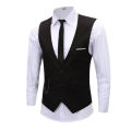 7XL High Quality Dress Vests For Men Slim Fit Mens Suit Vest Male Waistcoat Gilet Homme Casual Sleeveless Formal Business Jacket.