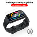 3pcs Soft Hydrogel Film For Huawei Band 8 7 6 Pro Screen Protector Soft Film For Honor Band 3 4 5 6 Protective Film (Not Glass). 