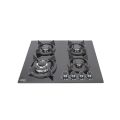 EURO-Turkey Hob 4 Gas Burner Cooker Tempered Glass. 