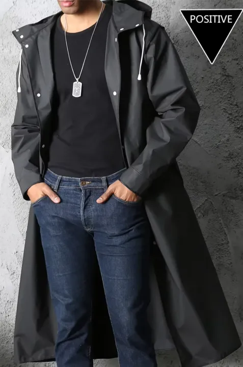 Black%20Fashion%20%20Waterproof%20Long%20Raincoat%20Women%20Men%20Rain%20Coat%20Hooded%20For%20Outdoor%20Hiking%20Travel%20Fishing%20Climbing%20Thickened%20-%20Image%203