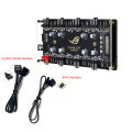 CX FUTRUE Dual 8-Way Interface Chassis Cooling Fan Hub, STAT And 5V 3PIN ARGB&8+12V 4PIN PWM&8 Interfaces..