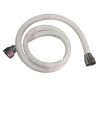Muslim shower pipe toilet shower pipe Connection pipe white color 1 meter. 