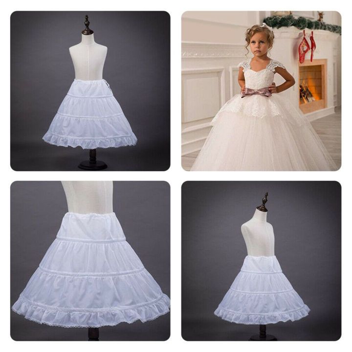 Fashion%20White%20Lace%20Children%20Skirt%20Petticoat%20Steel%20Ring%20Adjustable%20Princess%20Skirt%20Tutu%20Skirt%203%20Hoops%20Wedding%20Petticoat%20Kids%20Girls%20-%20Image%206