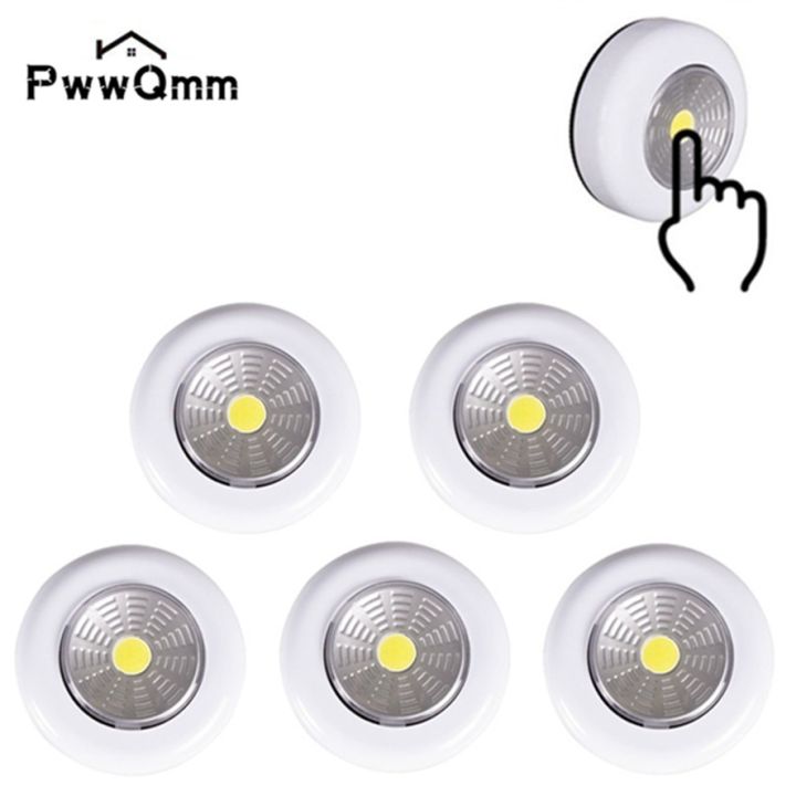 1/2/3/5 LED Night Light COB Touch Light Under Cabinet Led Wireless Wall Lamp Wardrobe Cupboard Drawer Closet for Bedroom Kitchen