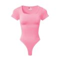 Women Plus Size Yoga Jumpsuit Seamless Square Neck T-shirt High Elastic Workout Running Sport Jumpsuit Solid Ribbed Jumpsuit Top.