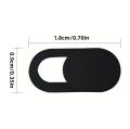 Ultra Slim Webcam Cover Slide for Laptop PC and Phone Privacy Camera Cover Shutter Slider No Battery Easy Install. 