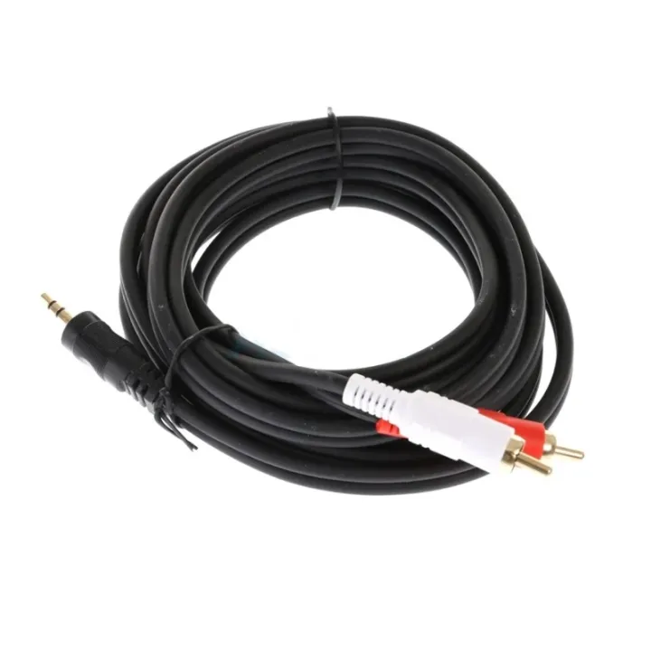 Glink cable sound pc to SPK M 1:2 (3m) gold (by Lazada supertphone)