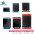 TFT Display 0.96/1.3/1.44/1.77/1.8/2.4/2.8 inch IPS 7P SPI HD 65K TFT Full Color LCD Module ST7735 Drive IC 80*160  For Arduino. 