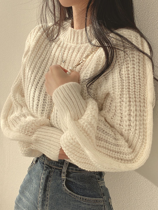 Loose%20Vintage%20Harajuku%20Lantern%20Long%20Sleeve%20Women%20Sweater%20Korean%20Autumn%20Winter%20Knitwear%20Soft%20Warm%20Tops%20Chic%20Solid%20Femme%20Sweater%20-%20Image%202