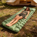 Wide TPU Inflatable Mattress Thickened Waterproof Sleeping Pad Portable Camping Bed for Adults Kids Outdoor Gear.