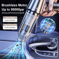 Car Vacuum Cleaner Wireless Portable Vacuum Cleaner 95000PA High Power 2 in 1 Mini Handheld Vacuum Cleaner Blower for Car Home.