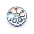 6 Eggs Chicken, 18 Eggs Birds Intelligent Full Automatic Incubator With Dual Egg Tray. 
