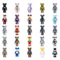 50 Piece Bearbrick Stickers Waterproof DIY For Phones Laptop Car Sticker Creative Home Decal. 