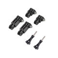 Adjustable Extension Link Connector Arm Joint Accessories For  Hero 13 12 11 10 9 8 7 SJCAM Insta360  OSMO Action Camera. 