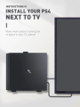 DATA FROG Wall Mount For PS4 Slim Pro Feet Stand Console Horizontal Holder Game Machine For Playstation 4 Accessories. 