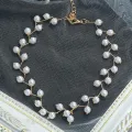 Korean Style Pearl Necklace for Women Fashion Choker Chain Jewelry Gift.