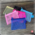 KB Coin Purse Wallet wholesale money bag jar gift giveaway gift assorted color 12 PCs 3x4 inch mesh fabric. 