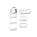 Auto Car Interior Door Panel Window Switch Control Panel Bezel Trim for Honda Vezel HR-V HRV 2014 - 2022 LHD Auto Accessories.