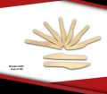 knife Disposable Imported wooden 100 Pcs.. 