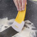 1/3 Silicone Tableware Cleaning Scraper Cleaning Spatula Cake Baking Scraper Pastry Small Tool Kitchen Cleaning Scraper.