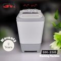 GM Washing Machine GMW-260 Baby Large Size | 3 Suits Washing Capacity | Compact Size | White & Pure Grey Color | GM Washing Machine. 