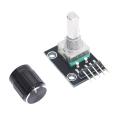 5pcs 360 Degree Rotary Encoder Module KY-040 Brick Sensor Development Board with Push Button for Arduino. 