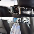 Cell Phone Holder for Microphone Stand 360° Swivel Adjustable Smartphone Clamp Mount in Car Back Seat Headrest Support Bracket.