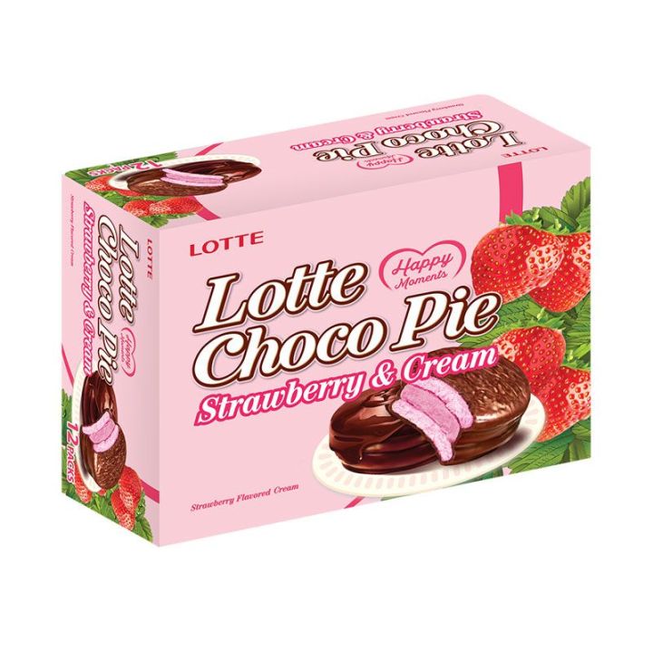 Lotte Choco Pie 12 Pcs Box