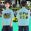 Zoonomaly 100% new style unisex printed cotton t shirt non-slip 2024 new style. 