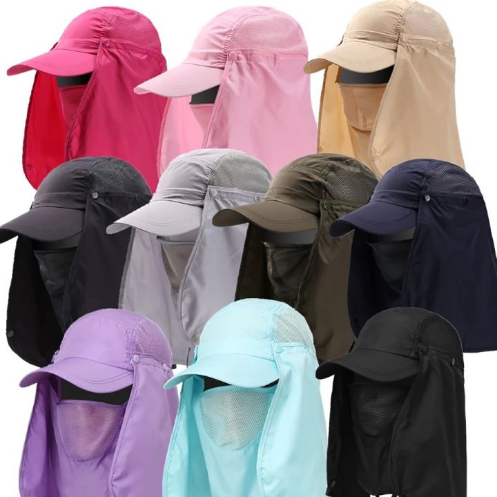LOOGDEEL%20Fishing%20Hunting%20Camping%20Hiking%20Hats%20Outdoor%20Sun%20Protection%20Breathable%20Caps%20Full%20Head%20Quick-dry%20Fishman%20Headwear%20Unisex%20-%20Image%204