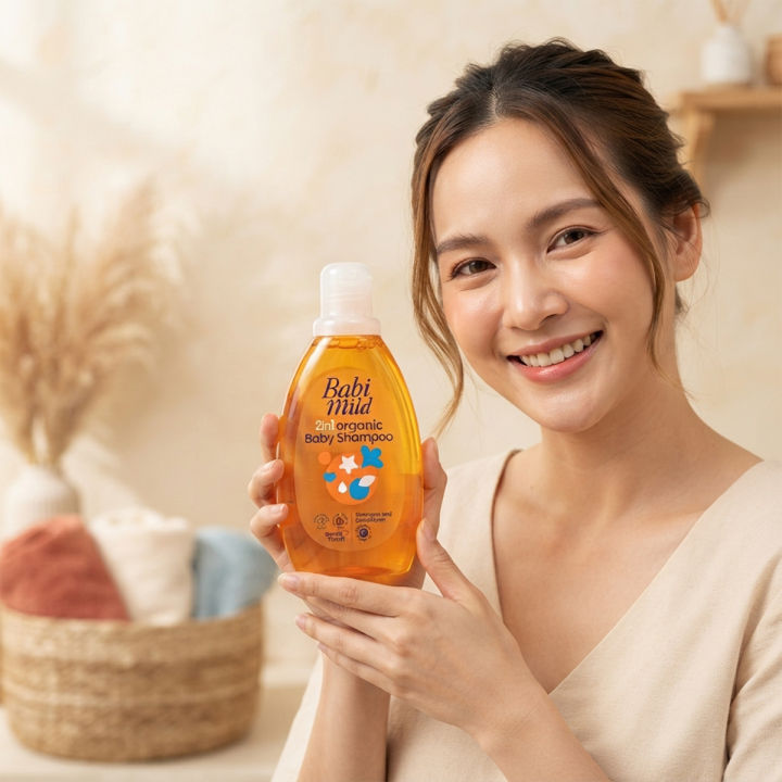 Babi%20Mild%20Baby%20Shampoo%20180ml%20Mild%20Tear%20Free%20Formula%20Soft%20and%20Nourishing%20Formula%20Dermatologically%20Tested%20Care%20-%20Image%203