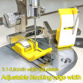 New Computerized Flatbed Sewing Machine with Adjustable Plastic Knife Press Foot Oxford Edge Guide for Straight Stitch Line Pres.
