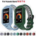 Silicone Strap for Huawei Band 10 9 8 7 6 Smart Watch Replacement correa Bracelet Sport Breathable Straps for Huawei Band 9.