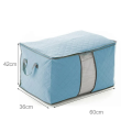 High Quality Sale Clothes Quilt Bed Sheets Home Organizer Non Woven Fabric Folding Storage Bags 35 x 40 x 60 cm. 