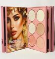 Mocullare 5 In 1 Makeup Book Palette With Eyeshadow,Blusher,Highlighter, Lipstick And Concealer. 