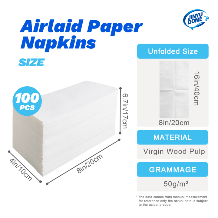 JINYUDOME%20Premium%20Soft%20White%20Dinner%20Napkins%207.87x15.75in%20Linen-Feel%20Disposable%20Prefolded%20for%20Wedding%20Party%20Events%20-%20Image%205