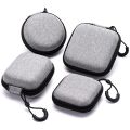 Portable Data Cable Organizer Bag Small EVA Oval Earphone Storage Bags Hard Shell Waterproof Cases Charger U Disk Zipper Pouch. 