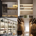 LED Under Cabinet Light Hand Scan Sensor and Touch Dimmable Swtich Lamp Tape SMD2835 120LEDs/m DIY Storage/Display Closet Light. 