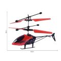 Mini Induction Helicopter Can Hover and Automatically Sense to Prevent Falling Mini RC Drone. 