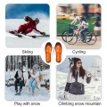 2/1 pair Electric USB Heated Shoe Insoles Warming Pad Feet Warmer Sock Pad Mat Winter Outdoor Sports Heating Insole Winter Warm. 