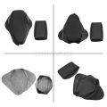 PU Leather Motorcycle Drive Seat Cover Rear Passenger Pad Cushion Cover For Yamaha XVS250 Drag Star V Star 250 DS250 1996-1997.