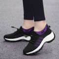 Autumn And Winter Lady Large Size High Elastic Socks Shoes Women Outdoor Fashion Running Sneakers. 