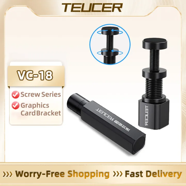 Screw Gpu Card TEUCER VC-18 Graphics Card GPU Holder Support Adjustable Telescopic ...