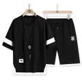 ShopMee Summer Men' Stylish Combo Set Of Half-Pant And Tshirt. 