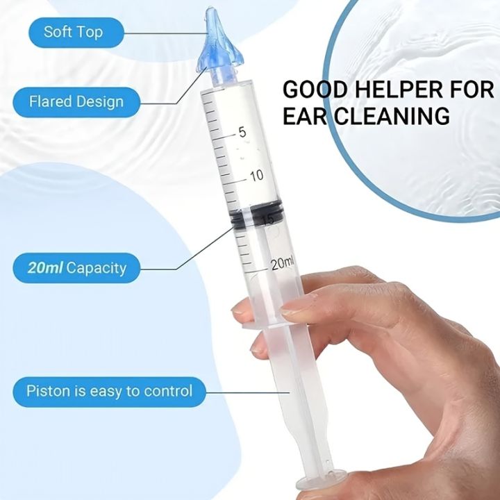 20ml%204-Piece%20Earwax%20Cleaning%20Syringe%20Kit%20Flared%20Soft%20Top%20Earwax%20Removal%20Tool%20Ear%20Cleaner%20Set%20Adults%20With%202%20Ear%20Washing%20Balls%20-%20Image%202