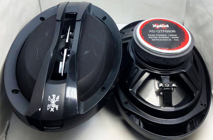 Xplod XS-GTF6938 3Way Car speakers, 1200W, 6”x9” 16x24cm get yours at best price in pakistan