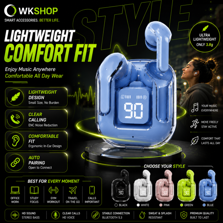 WKSHOP%20Air%2031%20Transparent%20Wireless%20Earbuds%20Bluetooth%205.3%20TWS%20Earphones%20HD%20Bass%20Stereo%20Sound%20ENC%20Noise%20Reduction%20Gaming%20Handsfree%20Touch%20Control%20Long%20Battery%20Life%20Charging%20Case%20Low%20Latency%20Compatible%20with%20Android%20iOS%20Smartphones%20Music%20Ear%20Buds%20-%20Image%205