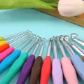 KRABALL Crochet Knitting Hooks Set Needle DIY Handmade Sewing Knit Tool Accessories Set for Sweater DIY Craft Scarf Weaving. 