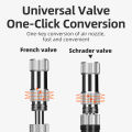 ROCKBROS 300PSI Bicycle Pump High-pressure Front Fork Pump Tire Air Inflator Pump MTB Road Schrader Presta Valve Bike Pump. 
