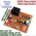 NE555 Timer Switch Adjustable Module Timer Delay Relay Module DC 12 NE555 Timer Switch Adjustable Module Timer Delay Relay Module DC 12V. 